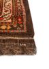 aalam blue wool hand knotted Rug - Corner aalam blue wool hand knotted Rug - Corner