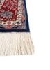 aalam blue wool hand knotted Rug - Corner aalam blue wool hand knotted Rug - Corner
