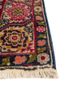 aalam red and orange wool hand knotted Rug - Corner aalam red and orange wool hand knotted Rug - Corner