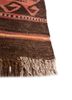 nayaab beige and brown wool flat weaves Rug - Corner