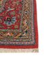 aalam ivory wool hand knotted Rug - Corner
