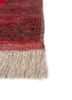 kiaan red and orange wool hand knotted Rug - Corner