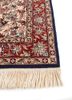 aalam ivory wool hand knotted Rug - Corner