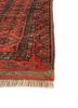 aalam red and orange wool flat weaves Rug - Corner