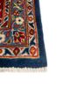 aalam blue wool hand knotted Rug - Corner aalam blue wool hand knotted Rug - Corner