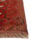 aalam red and orange wool flat weaves Rug - Corner aalam red and orange wool flat weaves Rug - Corner