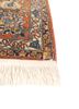 aalam ivory wool hand knotted Rug - Corner