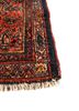 aalam blue wool hand knotted Rug - Corner aalam blue wool hand knotted Rug - Corner