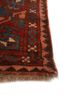 kiaan red and orange wool hand knotted Rug - Corner kiaan red and orange wool hand knotted Rug - Corner