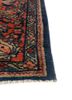 aalam blue wool hand knotted Rug - Corner aalam blue wool hand knotted Rug - Corner