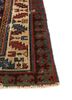 nayaab blue wool flat weaves Rug - Corner nayaab blue wool flat weaves Rug - Corner