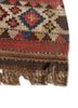 nayaab blue wool flat weaves Rug - Corner nayaab blue wool flat weaves Rug - Corner