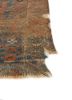 aalam blue wool flat weaves Rug - Corner