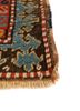 kiaan red and orange wool hand knotted Rug - Corner kiaan red and orange wool hand knotted Rug - Corner