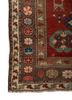 kiaan red and orange wool hand knotted Rug - Corner kiaan red and orange wool hand knotted Rug - Corner