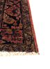 aalam red and orange wool hand knotted Rug - Corner aalam red and orange wool hand knotted Rug - Corner
