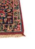 aalam red and orange wool hand knotted Rug - Corner aalam red and orange wool hand knotted Rug - Corner