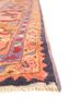 aalam grey and black wool hand knotted Rug - Corner