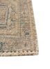 aalam ivory wool hand knotted Rug - Corner
