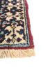 aalam red and orange wool hand knotted Rug - Corner aalam red and orange wool hand knotted Rug - Corner