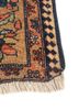 aalam red and orange wool hand knotted Rug - Corner aalam red and orange wool hand knotted Rug - Corner