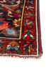 aalam red and orange wool hand knotted Rug - Corner