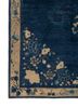 pechino blue wool hand knotted Rug - Corner pechino blue wool hand knotted Rug - Corner