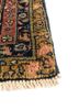 aalam blue wool hand knotted Rug - Corner aalam blue wool hand knotted Rug - Corner