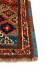 kiaan red and orange wool hand knotted Rug - Corner kiaan red and orange wool hand knotted Rug - Corner