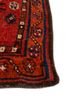 kiaan blue wool hand knotted Rug - Corner