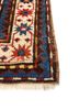 aalam ivory wool hand knotted Rug - Corner