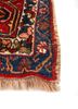 kiaan red and orange wool hand knotted Rug - Corner kiaan red and orange wool hand knotted Rug - Corner