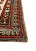 aalam grey and black wool hand knotted Rug - Corner
