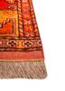 nuray red and orange wool hand knotted Rug - Corner nuray red and orange wool hand knotted Rug - Corner