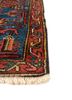 aalam blue wool hand knotted Rug - Corner aalam blue wool hand knotted Rug - Corner