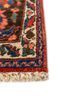 aalam red and orange wool hand knotted Rug - Corner aalam red and orange wool hand knotted Rug - Corner