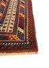 kiaan blue wool hand knotted Rug - Corner