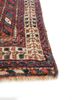 aalam blue wool hand knotted Rug - Corner aalam blue wool hand knotted Rug - Corner