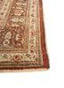 aalam red and orange wool hand knotted Rug - Corner aalam red and orange wool hand knotted Rug - Corner