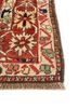 aalam blue wool hand knotted Rug - Corner