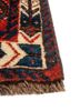 kiaan blue wool hand knotted Rug - Corner