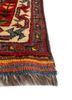aalam blue wool hand knotted Rug - Corner aalam blue wool hand knotted Rug - Corner