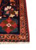 aalam blue wool hand knotted Rug - Corner aalam blue wool hand knotted Rug - Corner