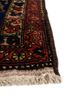 aalam blue wool hand knotted Rug - Corner aalam blue wool hand knotted Rug - Corner