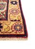 aalam blue wool hand knotted Rug - Corner aalam blue wool hand knotted Rug - Corner