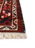 aalam red and orange wool hand knotted Rug - Corner aalam red and orange wool hand knotted Rug - Corner