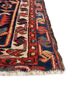 aalam red and orange wool hand knotted Rug - Corner aalam red and orange wool hand knotted Rug - Corner