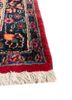 aalam red and orange wool hand knotted Rug - Corner aalam red and orange wool hand knotted Rug - Corner
