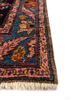 aalam red and orange wool hand knotted Rug - Corner aalam red and orange wool hand knotted Rug - Corner