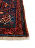 aalam red and orange wool hand knotted Rug - Corner aalam red and orange wool hand knotted Rug - Corner